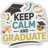 保卒業生 シール (正面)