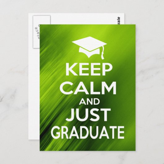 保卒業 ポストカード (正面/裏面)