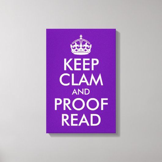 保口と証読拠 キャンバスプリント (正面)