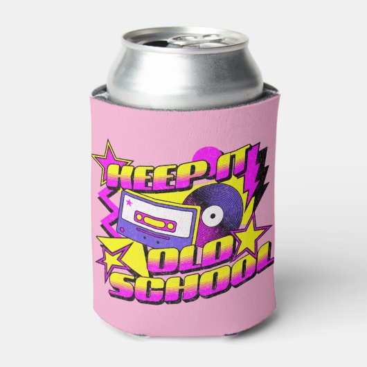 保古い学校 缶クーラー (缶正面)