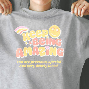 保名門私立校風の素晴らしいスローガン顔 Tシャツ