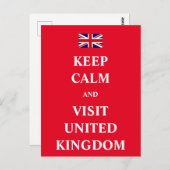 保国を訪問統一されたする ポストカード (正面/裏面)