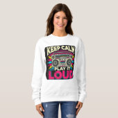 保声に遊聞く スウェットシャツ (正面フル)