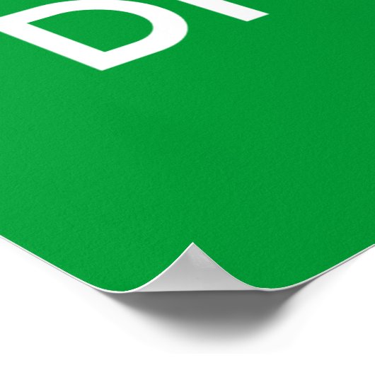 保多様性に耐える ポスター (角)