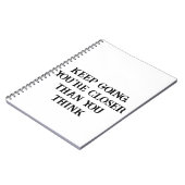 保女子やる気を起こさせる手帳 ノートブック (左側)