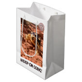 保女感動的亀 ミディアムペーパーバッグ (正面アングル)