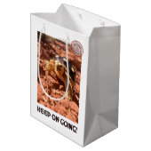 保女感動的亀 ミディアムペーパーバッグ (裏面アングル)