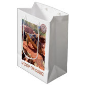 保女感動的亀 ミディアムペーパーバッグ (正面アングル)