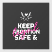 保妊娠中絶 ウィンドウサイン (シート)