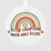 保妊娠中絶 オーナメント (裏面)