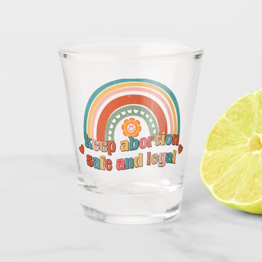 保妊娠中絶 ショットグラス (正面)