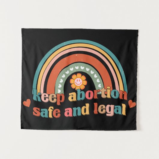 保妊娠中絶 タペストリー (正面(横))