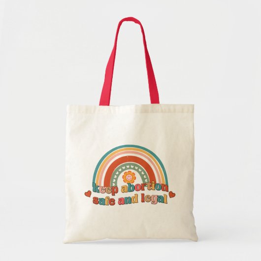 保妊娠中絶 トートバッグ (正面)