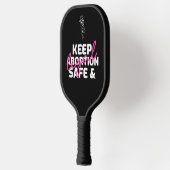 保妊娠中絶 ピックルボールラケット (左)