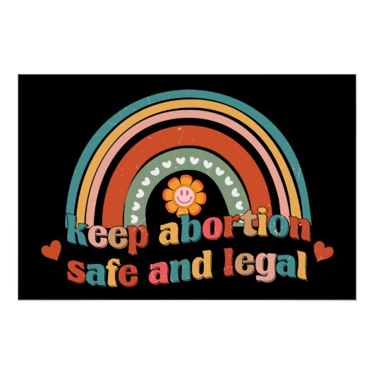 保妊娠中絶 ポスター (正面)