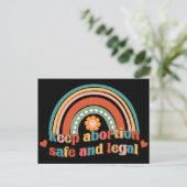 保妊娠中絶 ポストカード (スタンド正面)