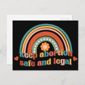 保妊娠中絶 ポストカード (正面/裏面)