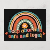 保妊娠中絶 ポストカード (正面)