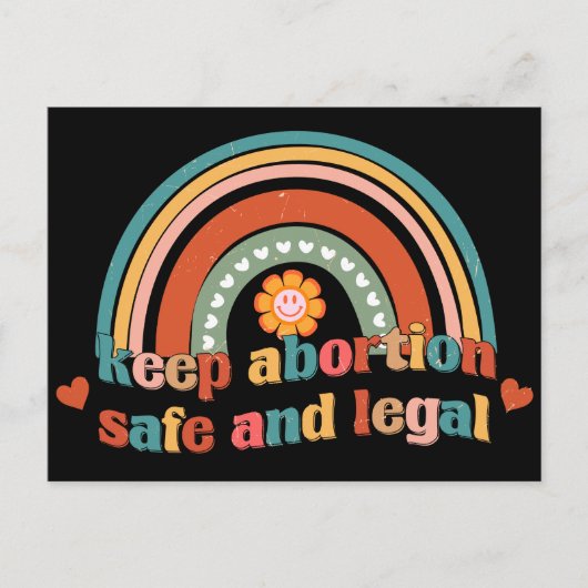 保妊娠中絶 ポストカード (正面)