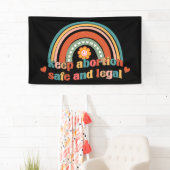 保妊娠中絶 横断幕 (インサイチュ)