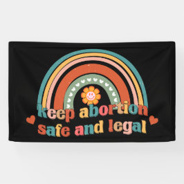 保妊娠中絶 横断幕