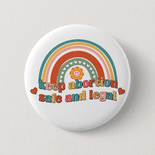 保妊娠中絶 缶バッジ (正面)