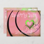 保存する日付カスタマイズ-  案内ポストカード (正面/裏面)