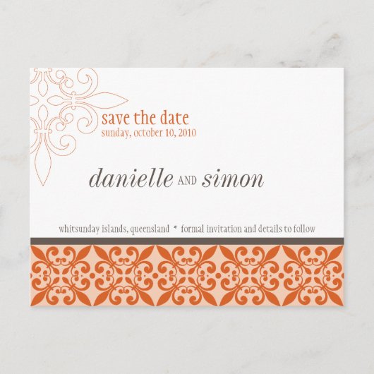 保存する日付：：フレッシュ1 案内ポストカード (正面)