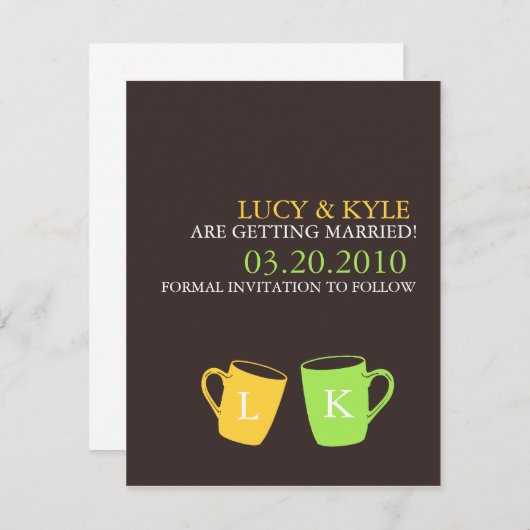 保存の日付 セーブザデート (正面/裏面)