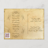 保存の日付 – ティーステンドヴィンテージテープ3 案内ポストカード (裏面)