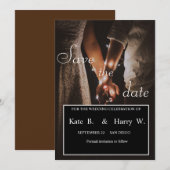 保存の日付 招待状 (正面/裏面)