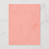 保存の日 - ラブリーなキツネのカード セーブザデート (裏面)