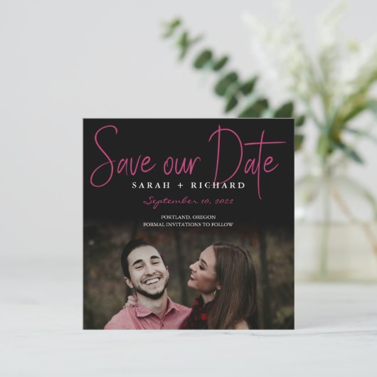 保存の日 招待状 (スタンド正面)