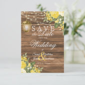 保存の日 木、ランタンと黄色の花 セーブザデート (スタンド正面)