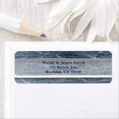 保存の日 海辺の航海エンゲージメント招待状 ラベル (インサイチュ)