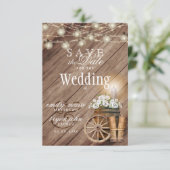 保存の日 美しい素朴な木製バレル セーブザデート (スタンド正面)