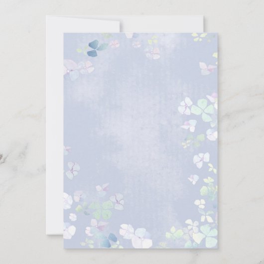 保存を結婚する2つのハート日付の招待状 セーブザデート (裏面)