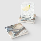 保存ホール、保存ホールコースター、新規 ストーンコースター (横)