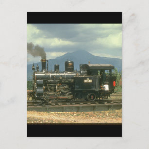 保存ラックタンクのポーズ(_Steam Train) ポストカード