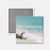 保存先の日付の保存 マグネット (正面/裏面)