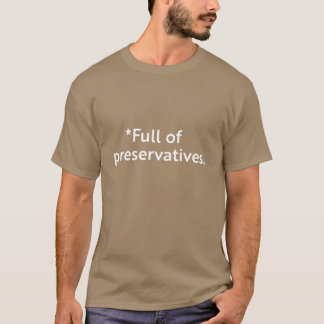 保存料たっぷり Tシャツ
