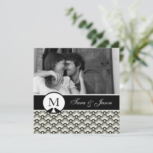 保存日お知らせ 招待状 (スタンド正面)