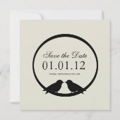 保存日お知らせ 招待状 (裏面)