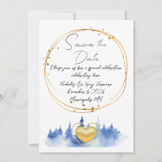 保存日を決めて 招待状