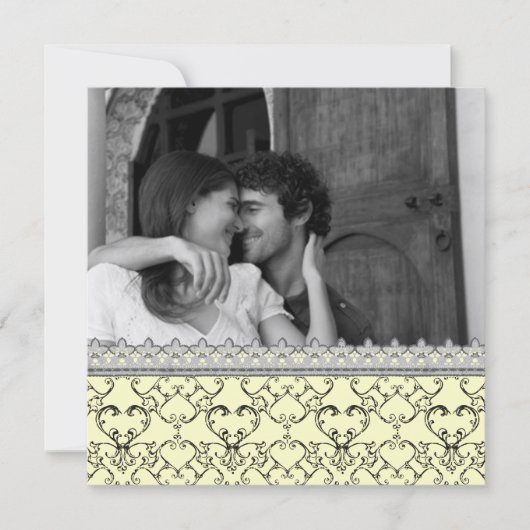 保存日アナウンスメント 招待状 (正面)