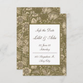 保存日カード セーブザデート (正面/裏面)