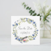 保存日付のお知らせ 招待状 (スタンド正面)