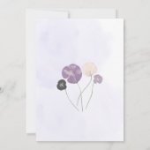 保存日付のご案内 招待状 (裏面)