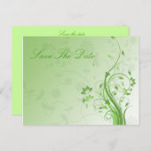 保存日付のはがき 案内ポストカード (正面/裏面)