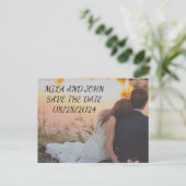 保存日付のポストカード ポストカード (スタンド正面)